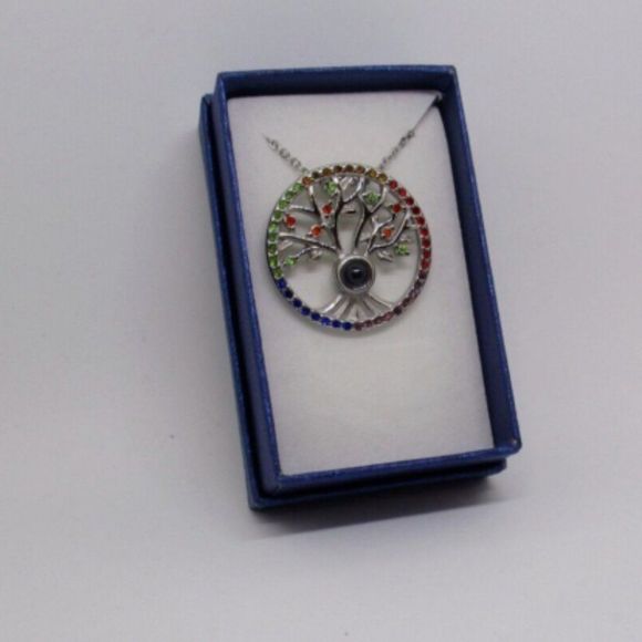 Tree of Life Pendant Necklace Chain 20 Inches - Picture 5 of 8